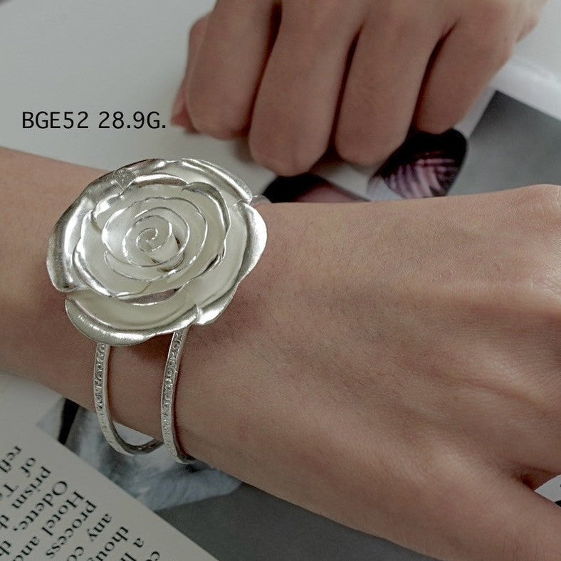 Shine softly with a handmade bangle.