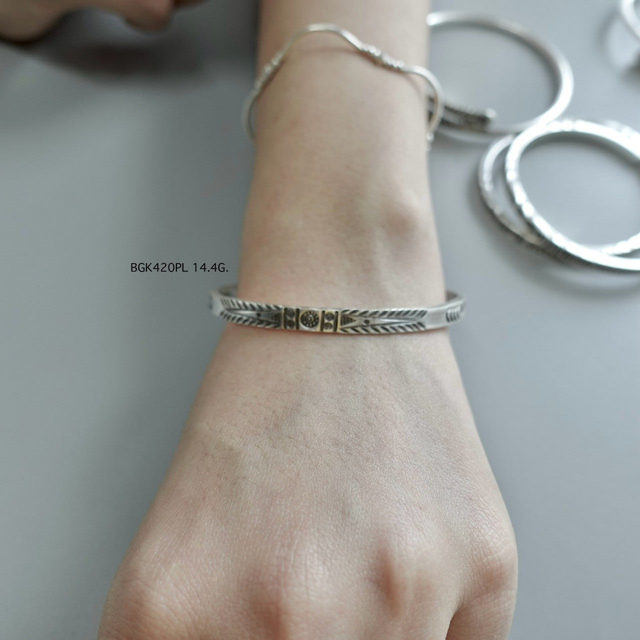 A timeless bangle for modern hearts.