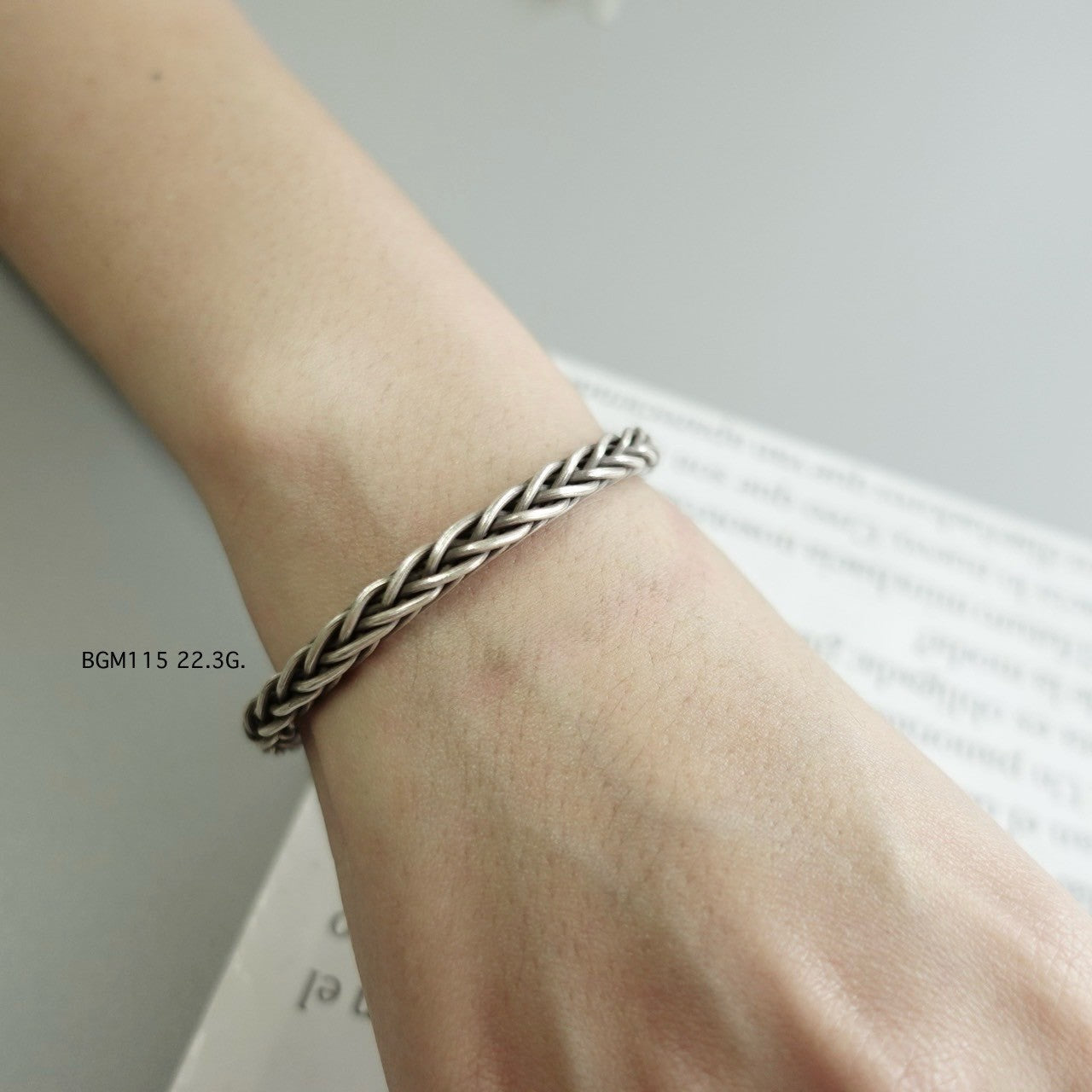Silver bangle. Bold. Rare. Exceptionally yours.